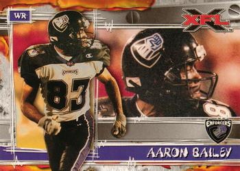 #8 Aaron Bailey - Chicago Enforcers - 2001 Topps XFL Football