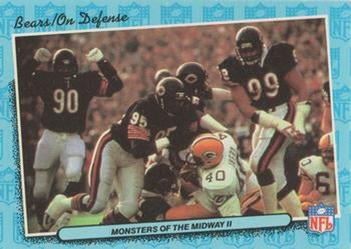 #8 Monsters of the Midway II Defense - Chicago Bears - 1986 Fleer Team Action Football