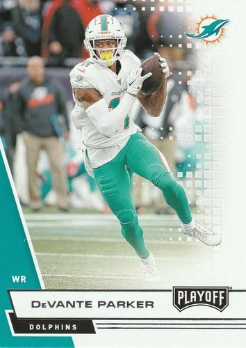 #8 DeVante Parker - Miami Dolphins - 2020 Panini Playoff Football