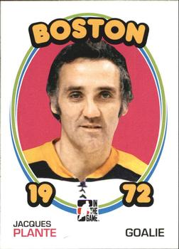 #8 Jacques Plante - Boston Bruins - 2009-10 In The Game 1972 The Year In Hockey