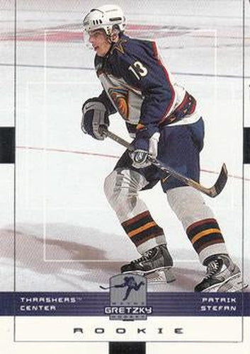 #8 Patrik Stefan - Atlanta Thrashers - 1999-00 Upper Deck Wayne Gretzky Hockey