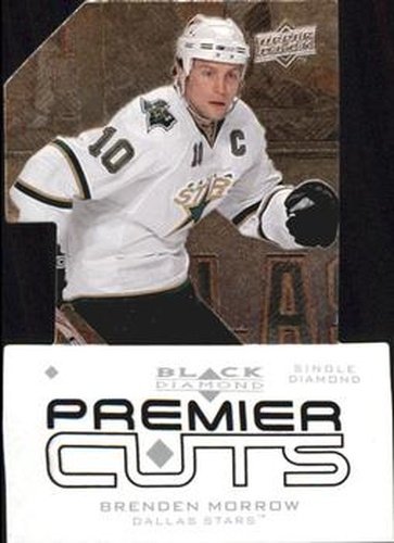 #PDC8 Brenden Morrow - Dallas Stars - 2008-09 Upper Deck Black Diamond - Premier Die Cut Hockey