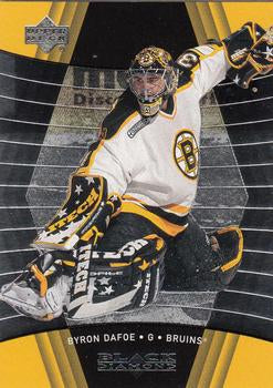 #8 Byron Dafoe - Boston Bruins - 1999-00 Upper Deck Black Diamond Hockey