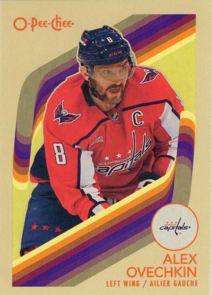 #8 Alex Ovechkin - Washington Capitals - 2023-24 O-Pee-Chee - Retro Hockey