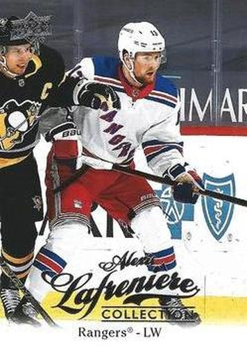 #8 Alexis Lafreniere - New York Rangers - 2020-21 Upper Deck Alexis Lafreniere Collection Hockey