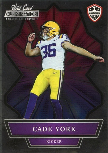 #ANBC-8 Cade York - LSU Tigers - 2021 Wild Card Alumination NIL Football