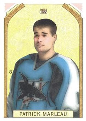 #8 Patrick Marleau - San Jose Sharks - 2003-04 Topps C55 Hockey