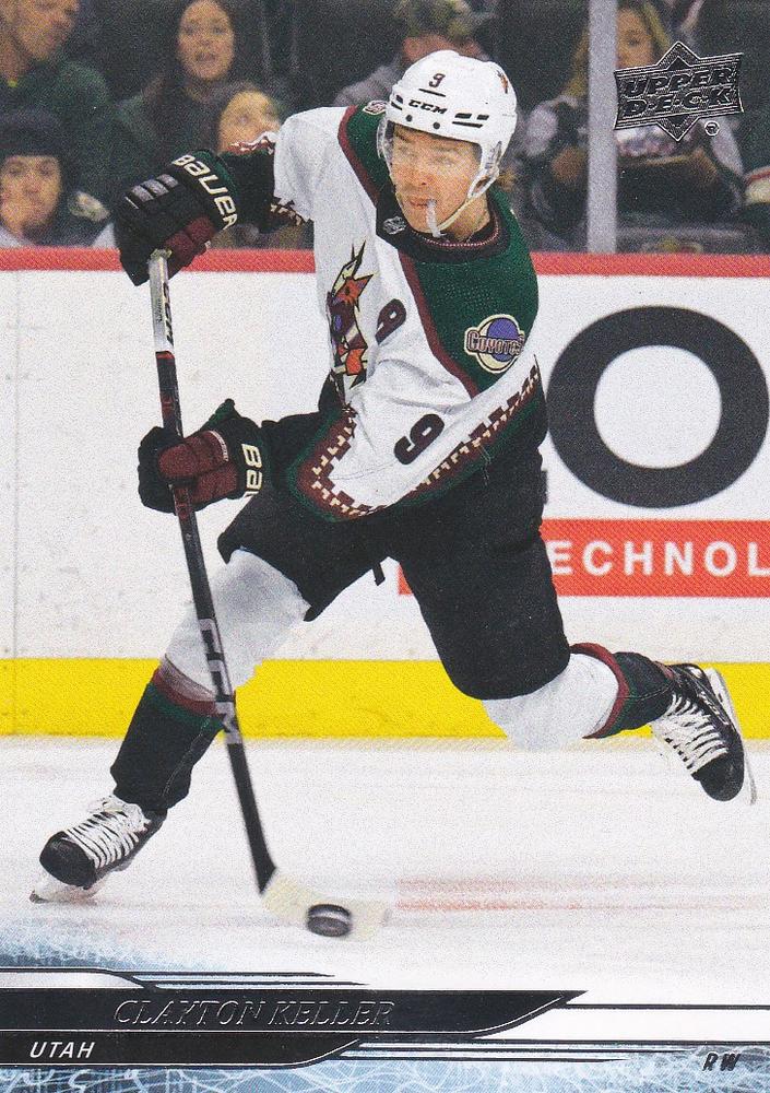#8 Clayton Keller - Utah Hockeyub - 2024-25 Upper Deck Hockey