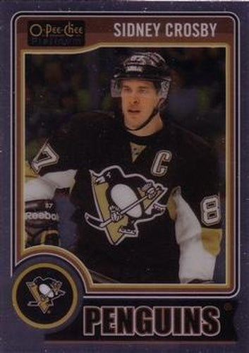 #8b Sidney Crosby - Pittsburgh Penguins - 2014-15 O-Pee-Chee Platinum Hockey