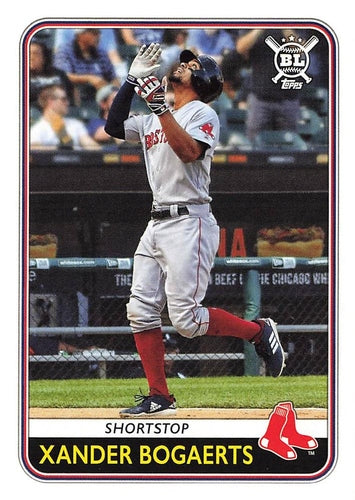 #90 Xander Bogaerts - Boston Red Sox - 2020 Topps Big League Baseball