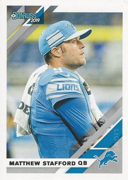 #90V Matthew Stafford - Detroit Lions - 2019 Donruss Football