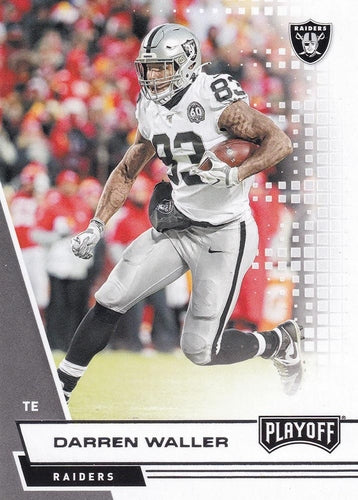 #90 Darren Waller - Las Vegas Raiders - 2020 Panini Playoff Football