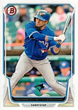 #90 Jose Reyes - Toronto Blue Jays - 2014 Bowman Baseball