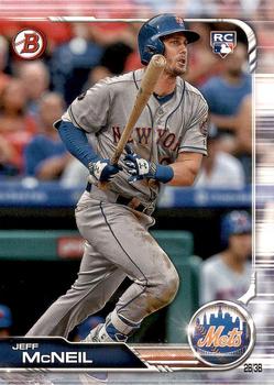 #90 Jeff McNeil - New York Mets - 2019 Bowman Baseball
