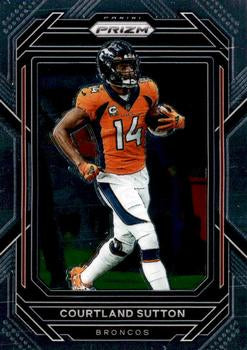 #90 Courtland Sutton - Denver Broncos - 2022 Panini Prizm Football
