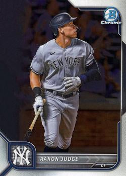 #90 Aaron Judge - New York Yankees - 2022 Bowman Chrome Baseball