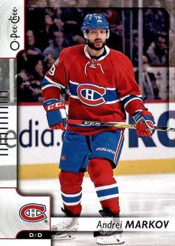 #90 Andrei Markov - Montreal Canadiens - 2017-18 O-Pee-Chee Hockey