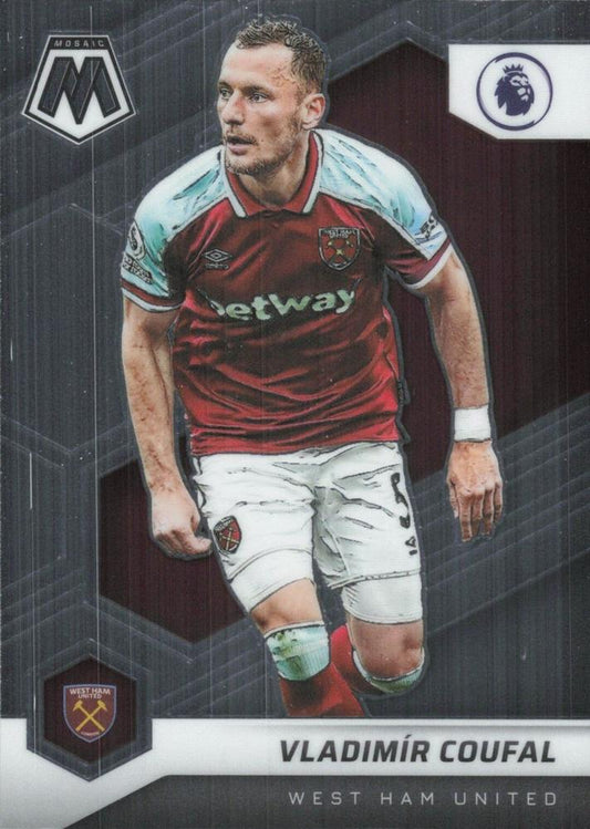 #90 Vladimir Coufal - West Ham United - 2021-22 Panini Mosaic Premier League Soccer