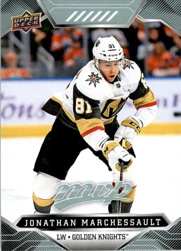 #90 Jonathan Marchessault - Vegas Golden Knights - 2019-20 Upper Deck MVP Hockey