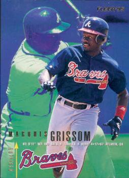 #U-90 Marquis Grissom - Atlanta Braves - 1995 Fleer Update Baseball