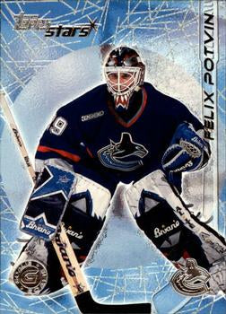 #90 Felix Potvin - Vancouver Canucks - 2000-01 Topps Stars Hockey