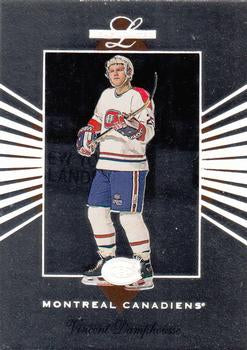 #90 Vincent Damphousse - Montreal Canadiens - 1994-95 Leaf Limited Hockey