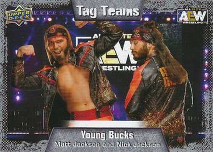 #90 Matt Jackson / Nick Jackson - 2022 Upper Deck AEW Wrestling