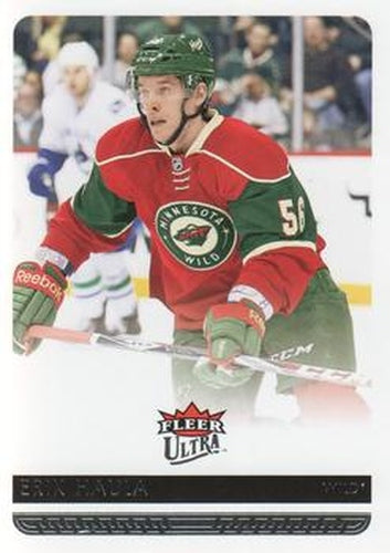 #90 Erik Haula - Minnesota Wild - 2014-15 Ultra Hockey