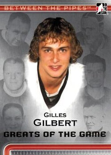 #90 Gilles Gilbert - Boston Bruins - 2006-07 In The Game Between The Pipes Hockey