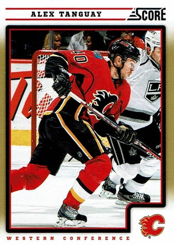 #90 Alex Tanguay - Calgary Flames - 2012-13 Score - Gold Rush Hockey