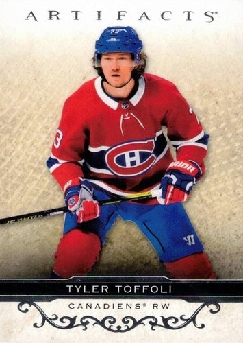#90 Tyler Toffoli - Montreal Canadiens - 2021-22 Upper Deck Artifacts Hockey