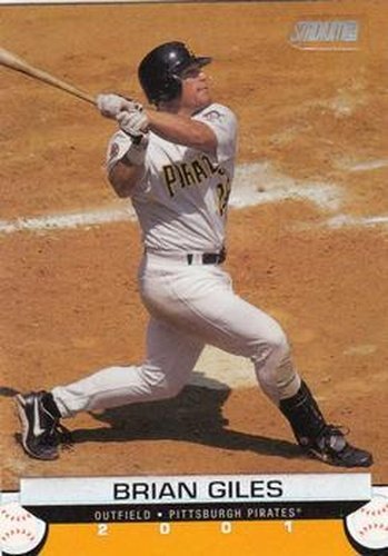 #90 Brian Giles - Pittsburgh Pirates - 2001 Stadium Club Baseball