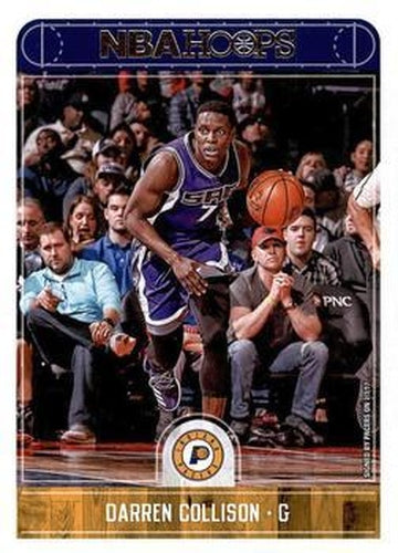 #90 Darren Collison - Indiana Pacers - 2017-18 Hoops Basketball