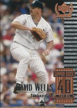 #90 David Wells - New York Yankees - 1999 Upper Deck Century Legends Baseball