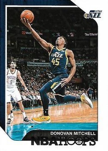#90 Donovan Mitchell - Utah Jazz - 2018-19 Hoops Basketball