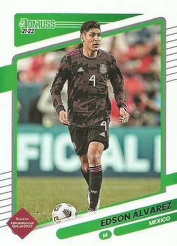 #90 Edson Alvarez - Mexico - 2021-22 Donruss Road to FIFA World Cup Qatar 2022 Soccer