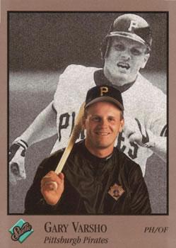 #90 Gary Varsho - Pittsburgh Pirates - 1992 Studio Baseball