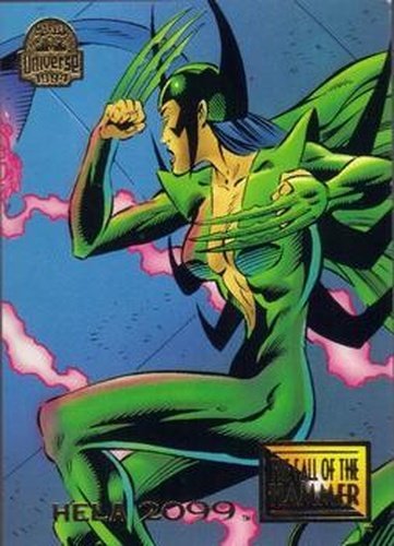 #90 Hela 2099 - 1994 Fleer Marvel Universe