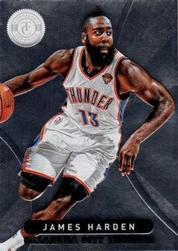 #90 James Harden - Oklahoma City Thunder - 2012-13 Panini Totally Certified Basketball