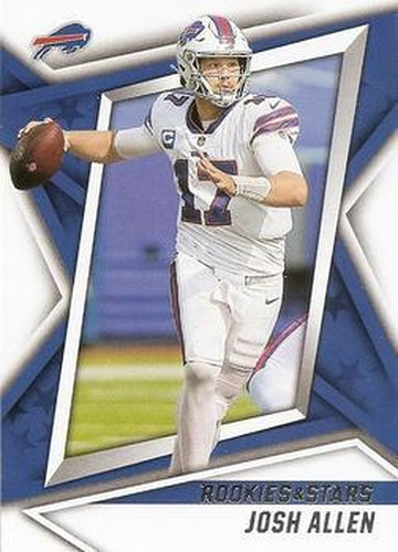 #90 Josh Allen - Buffalo Bills - 2021 Panini Rookies & Stars Football