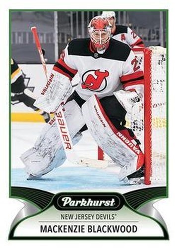 #90 Mackenzie Blackwood - New Jersey Devils - 2021-22 Parkhurst Hockey