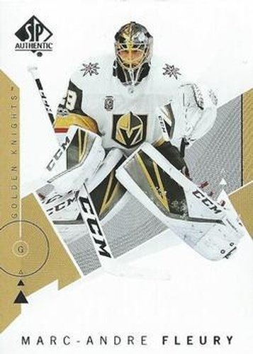 #90 Marc-Andre Fleury - Vegas Golden Knights - 2018-19 SP Authentic Hockey
