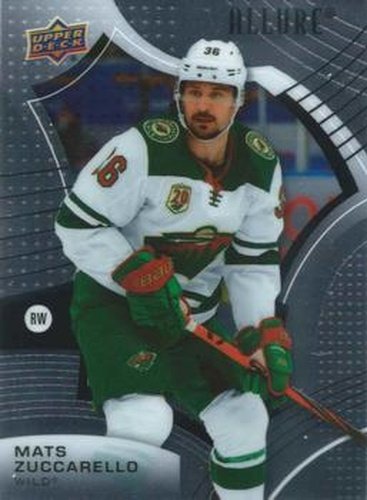 #90 Mats Zuccarello - Minnesota Wild - 2021-22 Upper Deck Allure Hockey