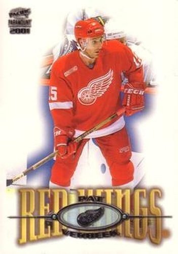 #90 Pat Verbeek - Detroit Red Wings - 2000-01 Pacific Paramount Hockey