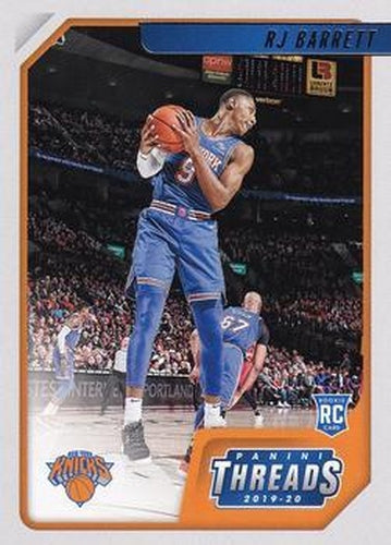 #90 RJ Barrett - New York Knicks - 2019-20 Panini Chronicles Basketball