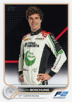 #90 Ralph Boschung - Campos Racing F2 - 2022 Topps Formula 1 Racing