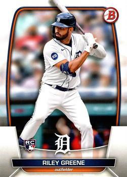 #90 Riley Greene - Detroit Tigers - 2023 Bowman Baseball