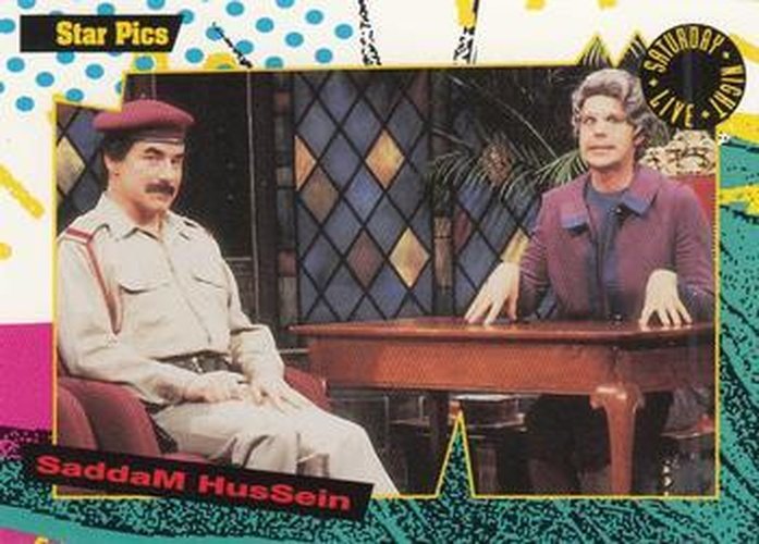 #90 Saddam Hussein - 1992 Star Pics Saturday Night Live