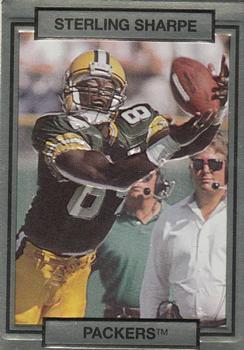#90 Sterling Sharpe - Green Bay Packers - 1990 Action Packed Football