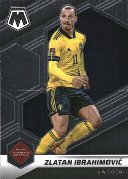 #90 Zlatan Ibrahimovic - Sweden - 2021-22 Panini Mosaic Road to FIFA World Cup Soccer